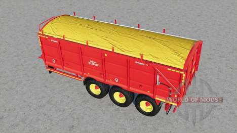 Broughan 24ft tri axle silage  trailer for Farming Simulator 2017