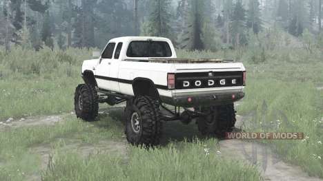 Dodge Power Ram Club Cab Pickup for Spintires MudRunner