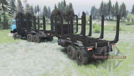 KamAZ-4Ӡ10 for Spin Tires
