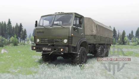 KamAZ-43101 . for Spin Tires