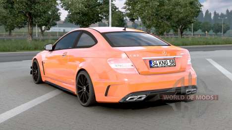 Mercedes-Benz C 63 AMG Black Series Coupe 2012 for Euro Truck Simulator 2