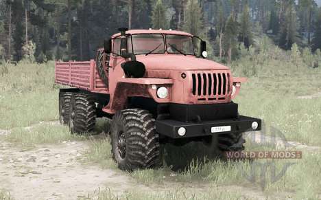 Ural-4320  6x6 for Spintires MudRunner
