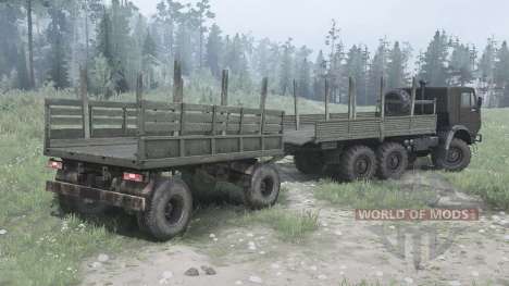 KamAZ-4310 6x6 for Spintires MudRunner