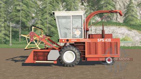 SPS-420 forage   harvester for Farming Simulator 2017