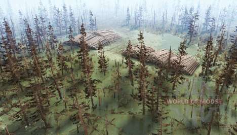 Map The Swamp for Spintires MudRunner