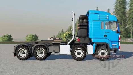 MAN TGS 8x8 Truck Tractor for Farming Simulator 2017