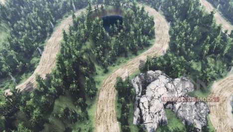 Map Siberia for Spin Tires