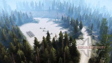 Through the  Swamp for Spintires MudRunner