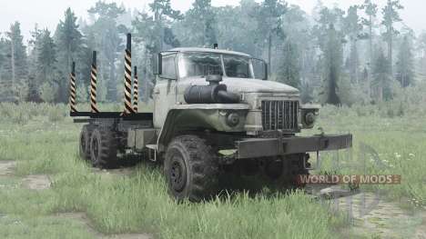 Ural-375D 6х6 for Spintires MudRunner