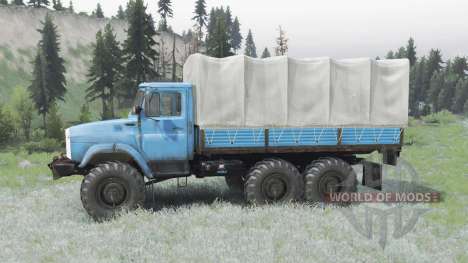 ZiL-4334 6x6 for Spin Tires