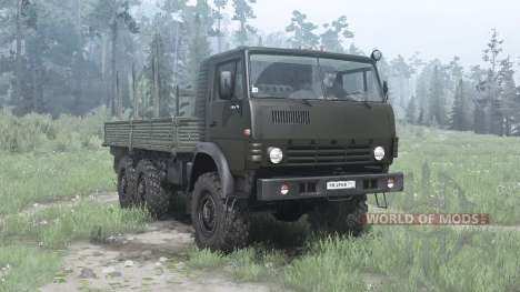 KamAZ-4310 6x6 for Spintires MudRunner