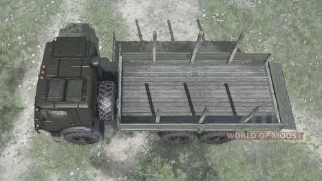 KamAZ-4310 6x6 for Spintires MudRunner