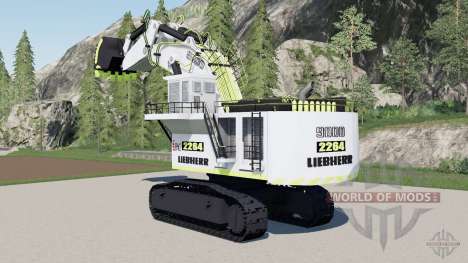 Liebherr R ୨800 for Farming Simulator 2017