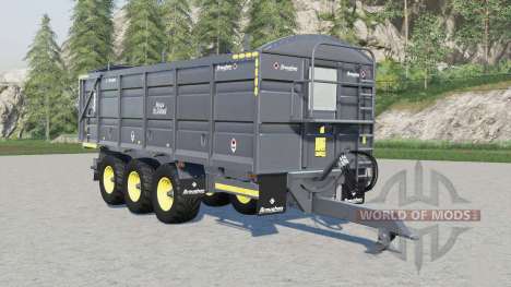 Broughan 24ft tri axle silage trailer for Farming Simulator 2017