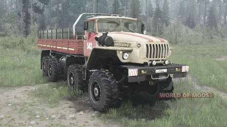 Ural-6614 8x8 for Spintires MudRunner