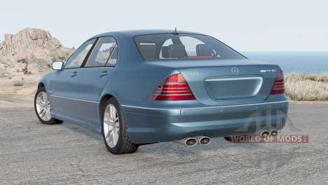 Mercedes-Benz S 55 AMG (W220) 2003 for BeamNG Drive