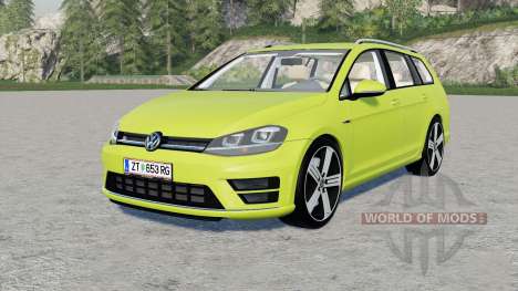 Volkswagen Golf R Variant (Typ 5G) 2016 for Farming Simulator 2017