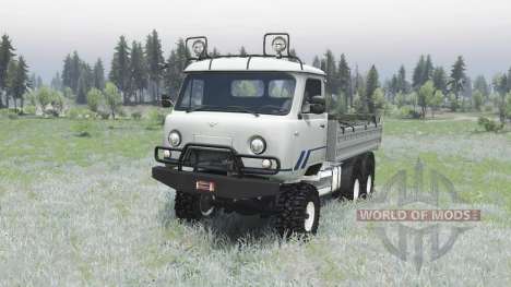 UAZ-452DG 6x6 for Spin Tires