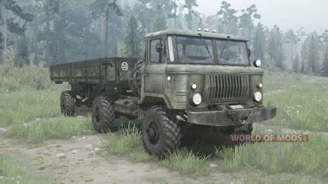 GAZ-66K for Spintires MudRunner