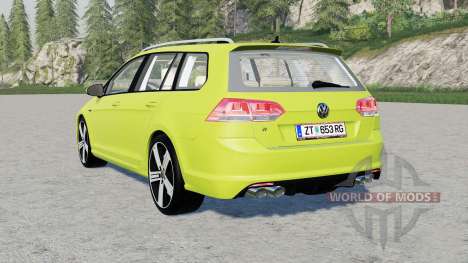 Volkswagen Golf R Variant (Typ 5G) 2016 for Farming Simulator 2017