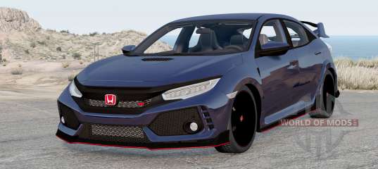 Honda Civic Type R (FK) 2019 v2.0 for BeamNG Drive