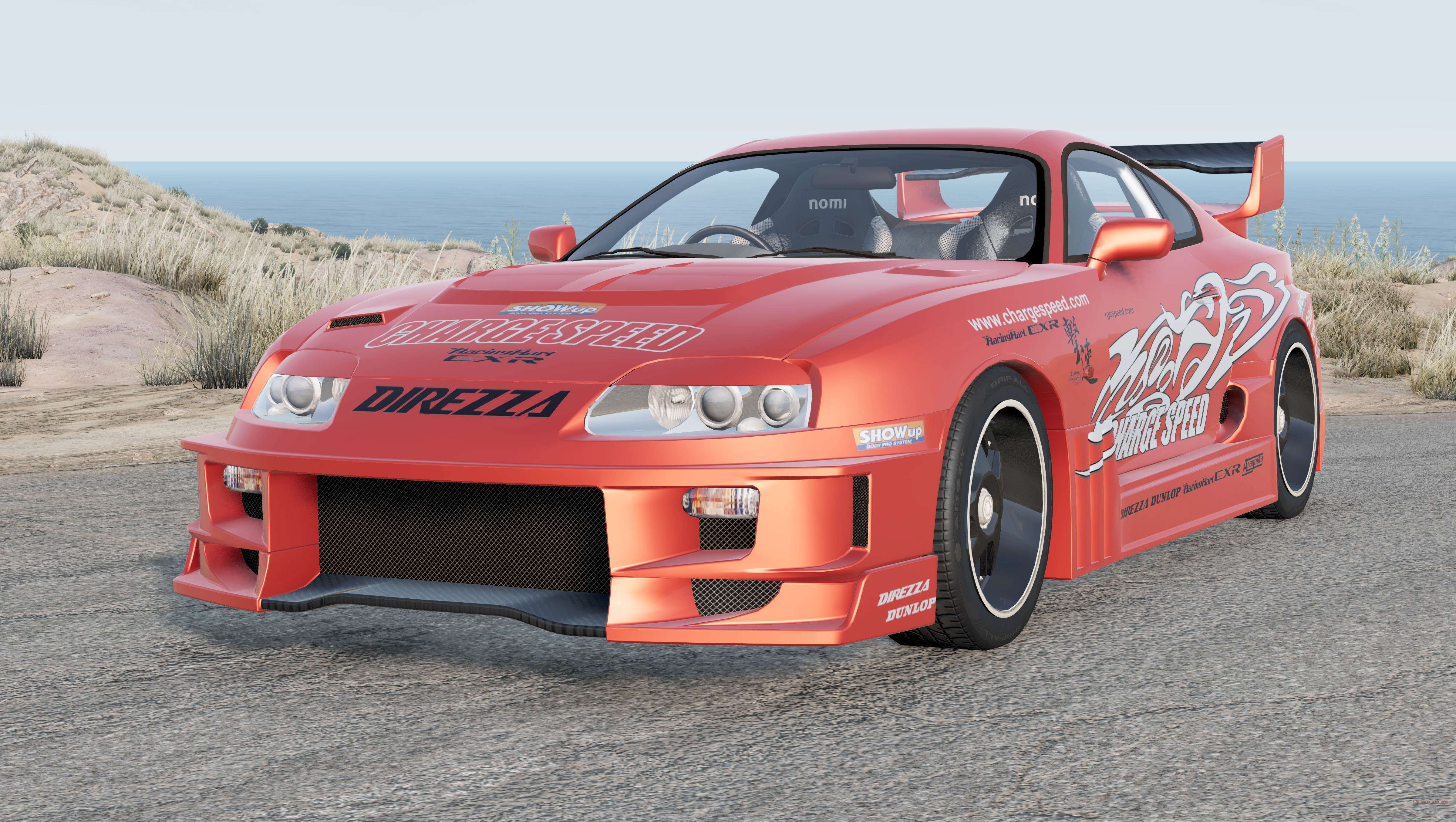 Chargespeed Supra Super GT Style Wide Body Kit JZA For BeamNG Drive