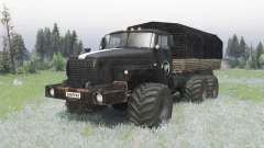 Ural-4320  6x6 for Spin Tires