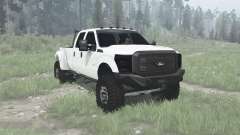 Ford F-350 Super Duty King Ranch Crew Cab 2011 for MudRunner