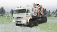 KamAZ-6560 8x8 for Spin Tires