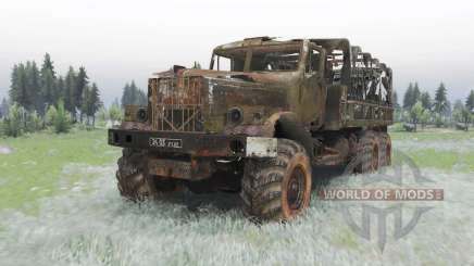 KrAZ-255B Rusty for Spin Tires