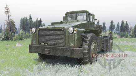 MAZ-538 for Spin Tires