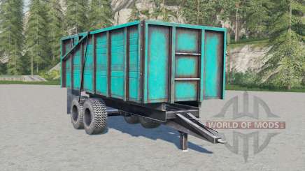 PTS-10 tractor trailer for Farming Simulator 2017