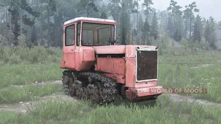 DT-75 crawler tractor for MudRunner