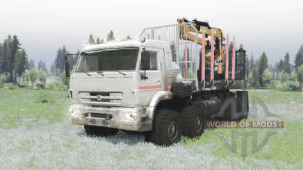 KamAZ-6560 8x8 for Spin Tires