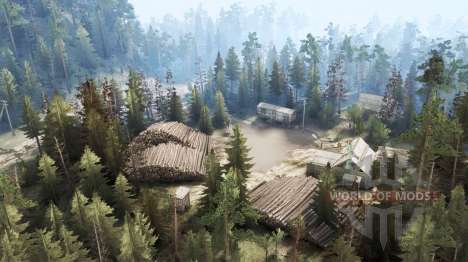Map Altai for Spintires MudRunner