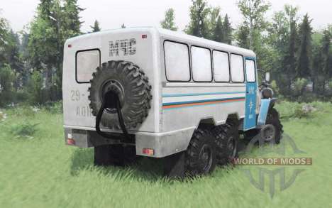 Ural-4320-10 6x6 for Spin Tires