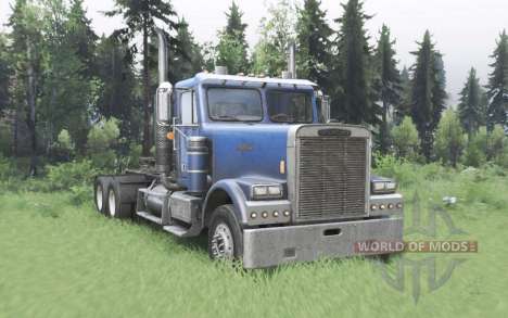 Freightliner FLD 120 6x4 1988 for Spin Tires