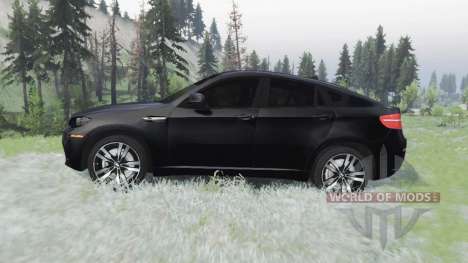 BMW X6 M (Е71) 2009 for Spin Tires
