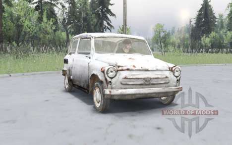 ZAZ-965A Zaporozhets rusty for Spin Tires