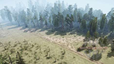 Mountain  river for Spintires MudRunner
