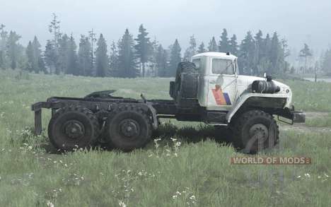 Ural-44202 for Spintires MudRunner