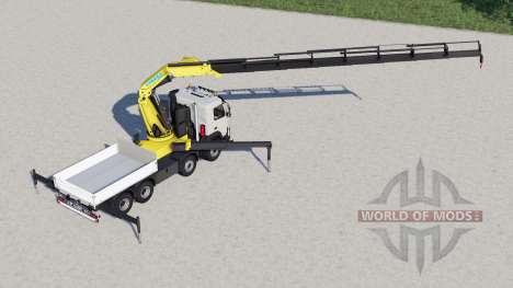 Volvo FMX 500 8x8 with crane-manipulator 2013 for Farming Simulator 2017