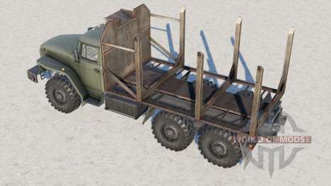 Ural-4320 short log  truck for Farming Simulator 2017