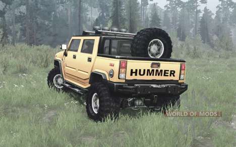 Hummer H2 SUT 2006 for Spintires MudRunner