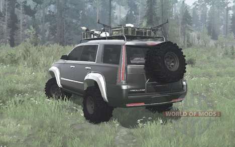 Cadillac Escalade Off-Road Explorer 2015 for Spintires MudRunner