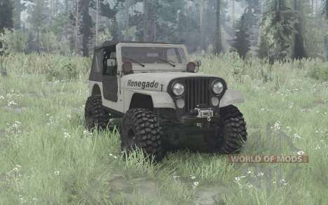 Jeep CJ-7 Renegade Off-Road for Spintires MudRunner