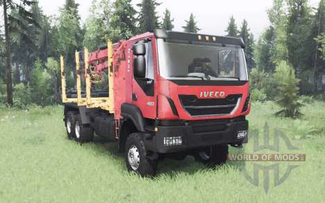 Iveco Trakker AD380T42W 2013 for Spin Tires