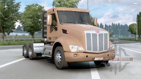Peterbilt 579 Day Cab Tractor Truck v1.2 for Euro Truck Simulator 2