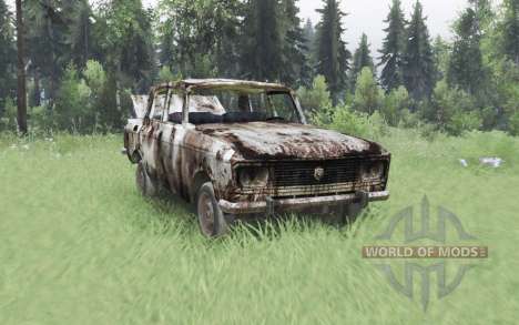 Moskvitch-2140  rusty for Spin Tires