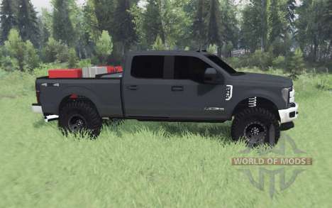 Ford F-350 Super Duty Crew Cab 2017 for Spin Tires